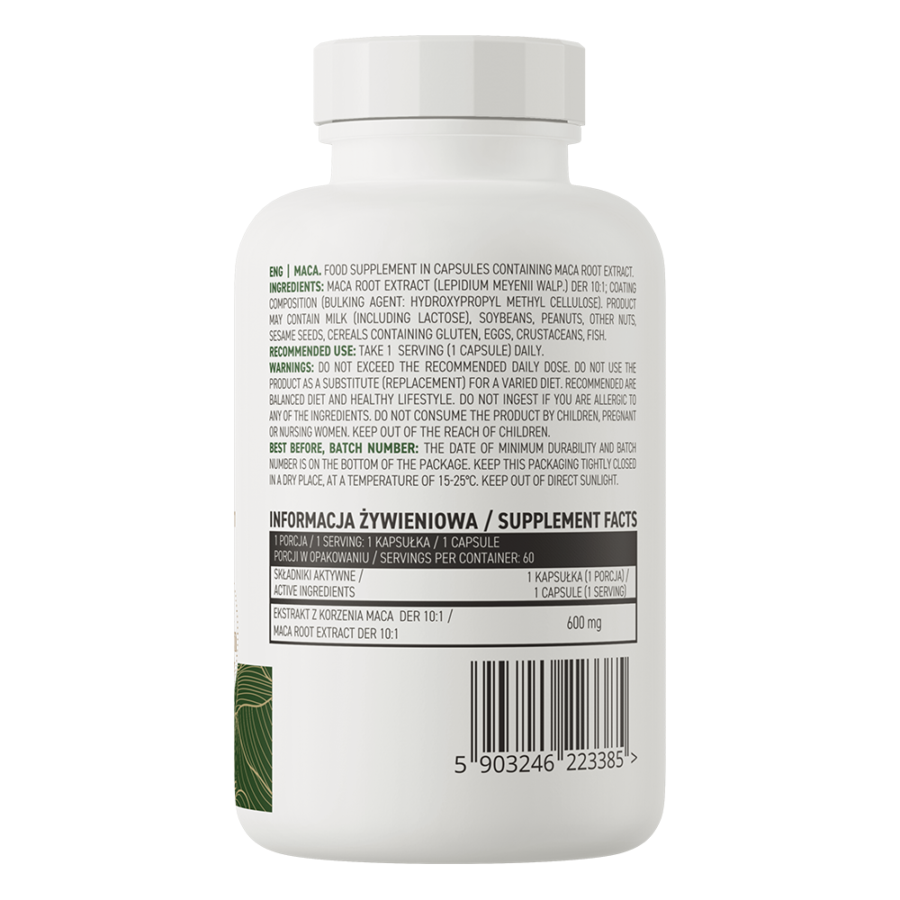 OstroVit Maca VEGE 60 kapsler
