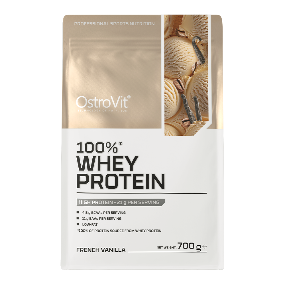OstroVit 100 % Whey protein 700 g med fransk vaniljesmak