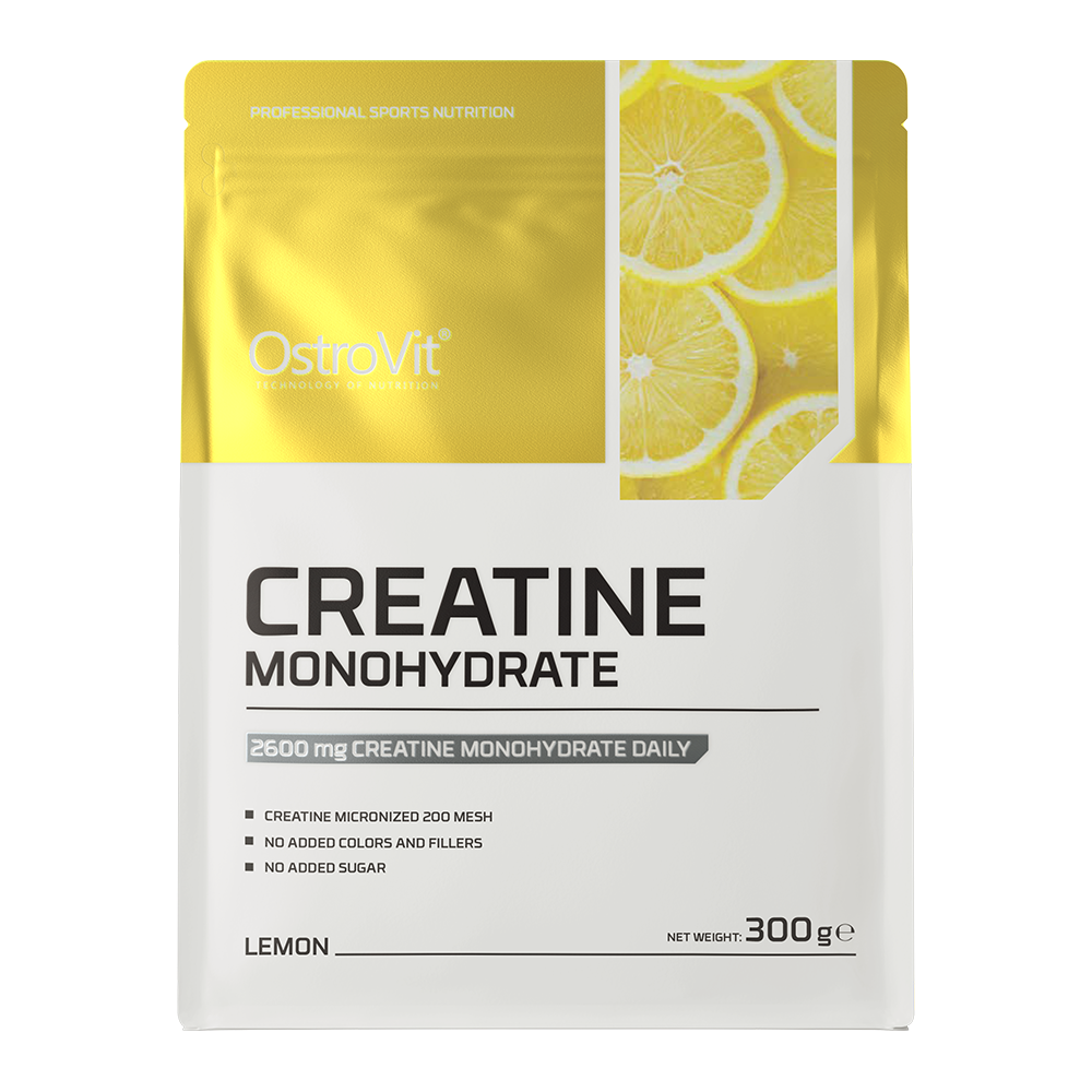 OstroVit Creatine Monohydrate 300 g sitronsmak
