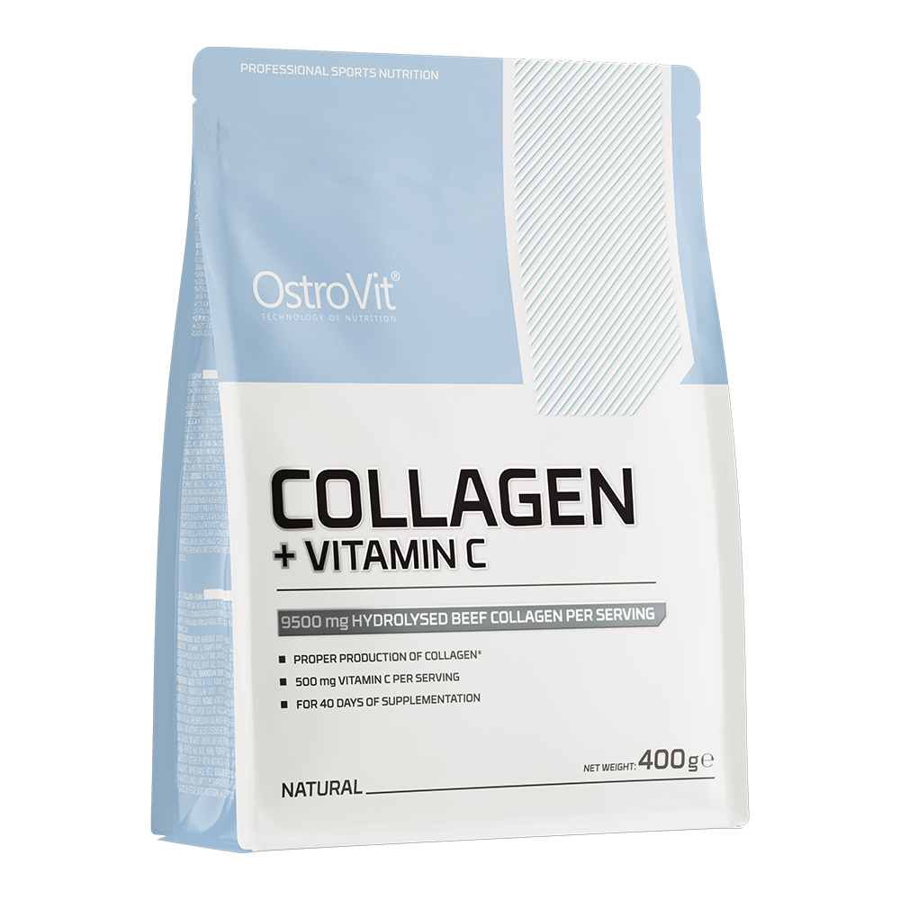 OstroVit Kollagen + Vitamin C 400 g naturlig