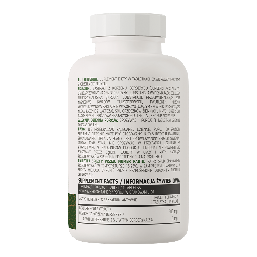 OstroVit Berberin VEGE 90 tabletter