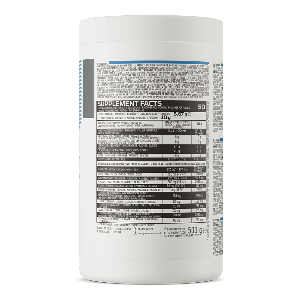 OstroVit Isotonisk 500 g – pæresmak