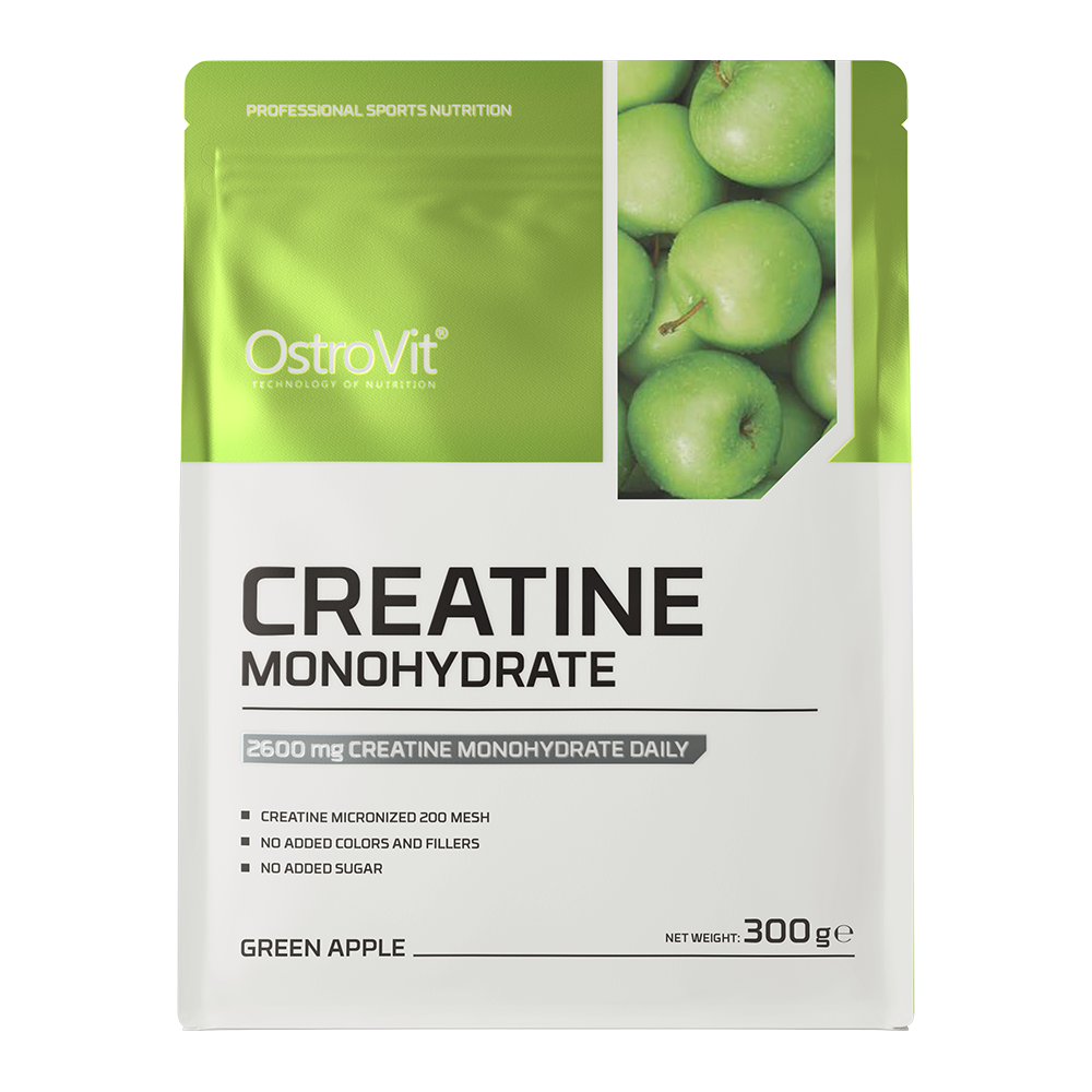 OstroVit Kreatin monohydrate 300 g grønt eple.