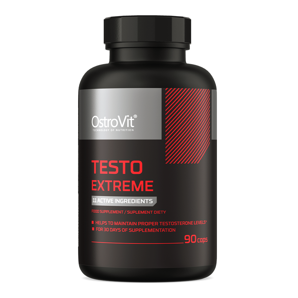 Testo Extreme 90 kapsler Et omfattende kosttilskudd som inneholder hele 11 verdifulle forbindelser.