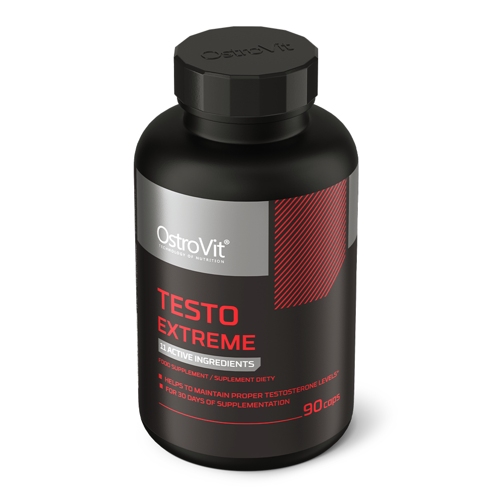 Testo Extreme 90 kapsler Et omfattende kosttilskudd som inneholder hele 11 verdifulle forbindelser.