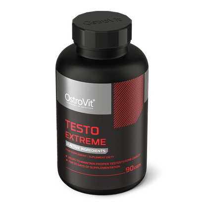 Testo Extreme 90 kapsler Et omfattende kosttilskudd som inneholder hele 11 verdifulle forbindelser.