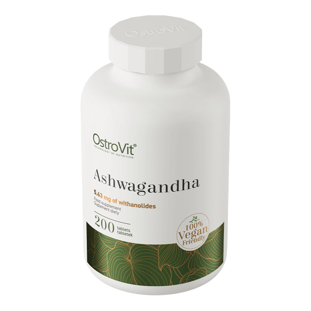 OstroVit Ashwagandha VEGE – 200 tabletter