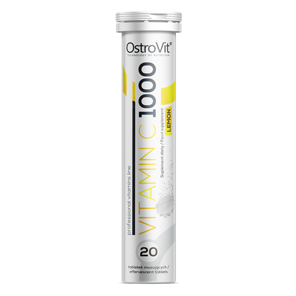 OstroVit Vitamin C 1000 mg 20 brusetabletter Sitron