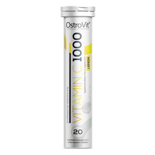 OstroVit Vitamin C 1000 mg 20 brusetabletter Sitron