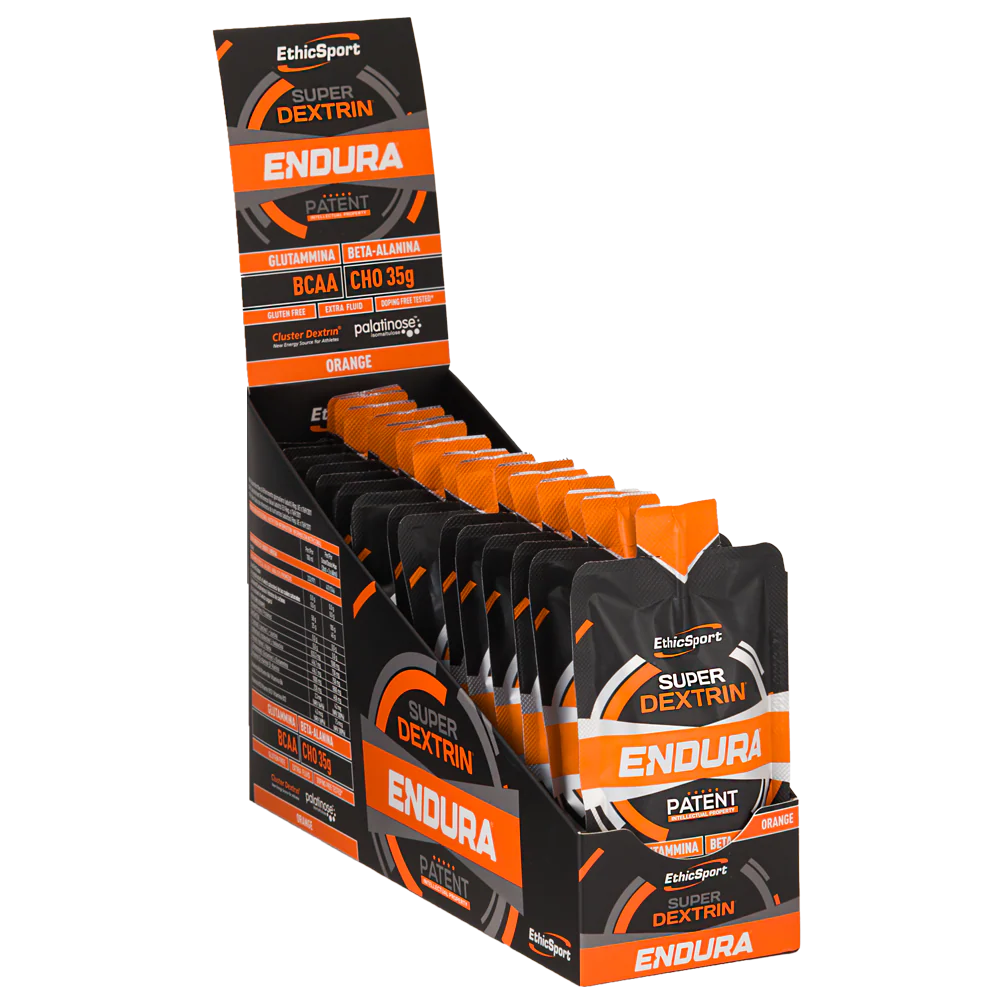 EthicSport Super Dextrin Endura 15 x 60 ml Appelsin