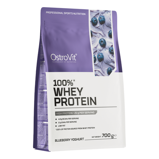 OstroVit 100 % Whey protein 700 g med blåbæryoghurt-smak