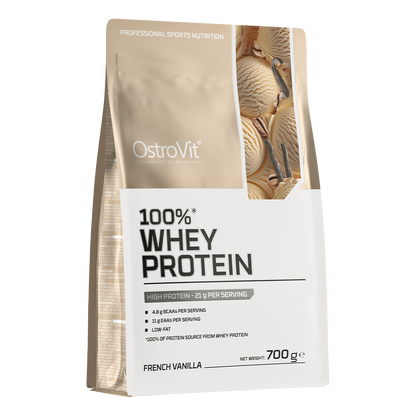 OstroVit 100 % Whey protein 700 g med fransk vaniljesmak