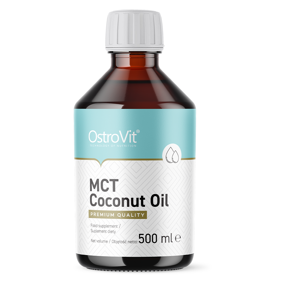 OstroVit MCT-olje fra kokos, 500 ml, naturlig