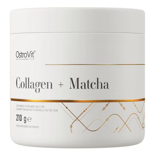 Kollagen + Matcha 210 g naturlig