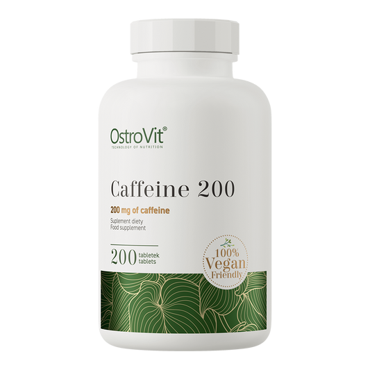 OstroVit Koffein 200 mg VEGE 200 tabletter