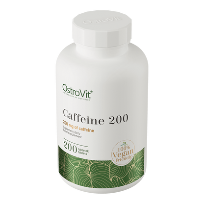 OstroVit Koffein 200 mg VEGE 200 tabletter