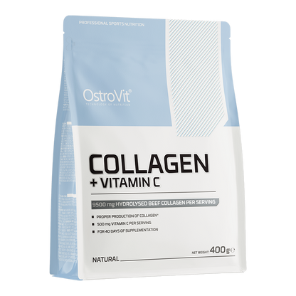 OstroVit Kollagen + Vitamin C 400 g naturlig