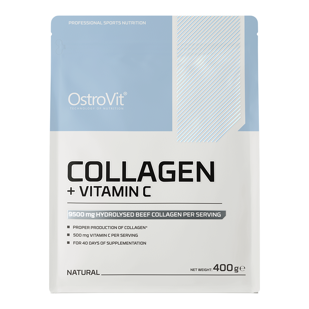 OstroVit Kollagen + Vitamin C 400 g naturlig