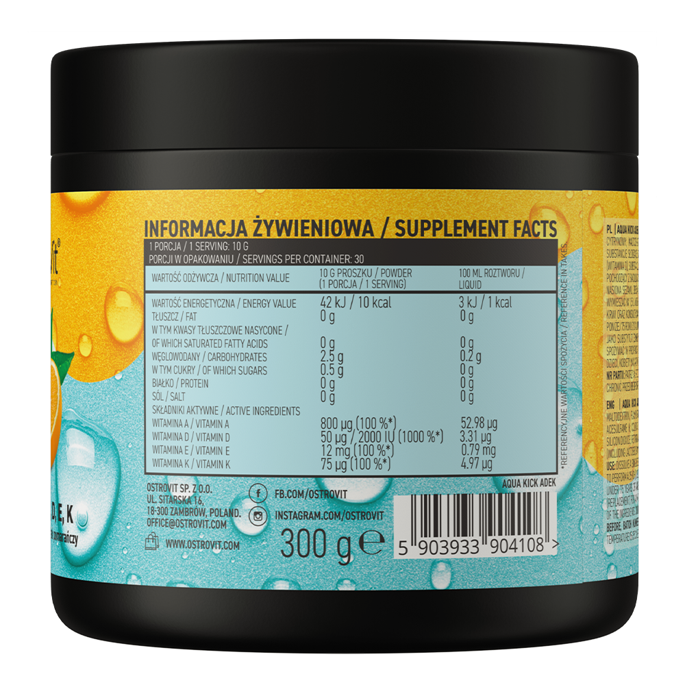 OstroVit Aqua Kick ADEK 300 g