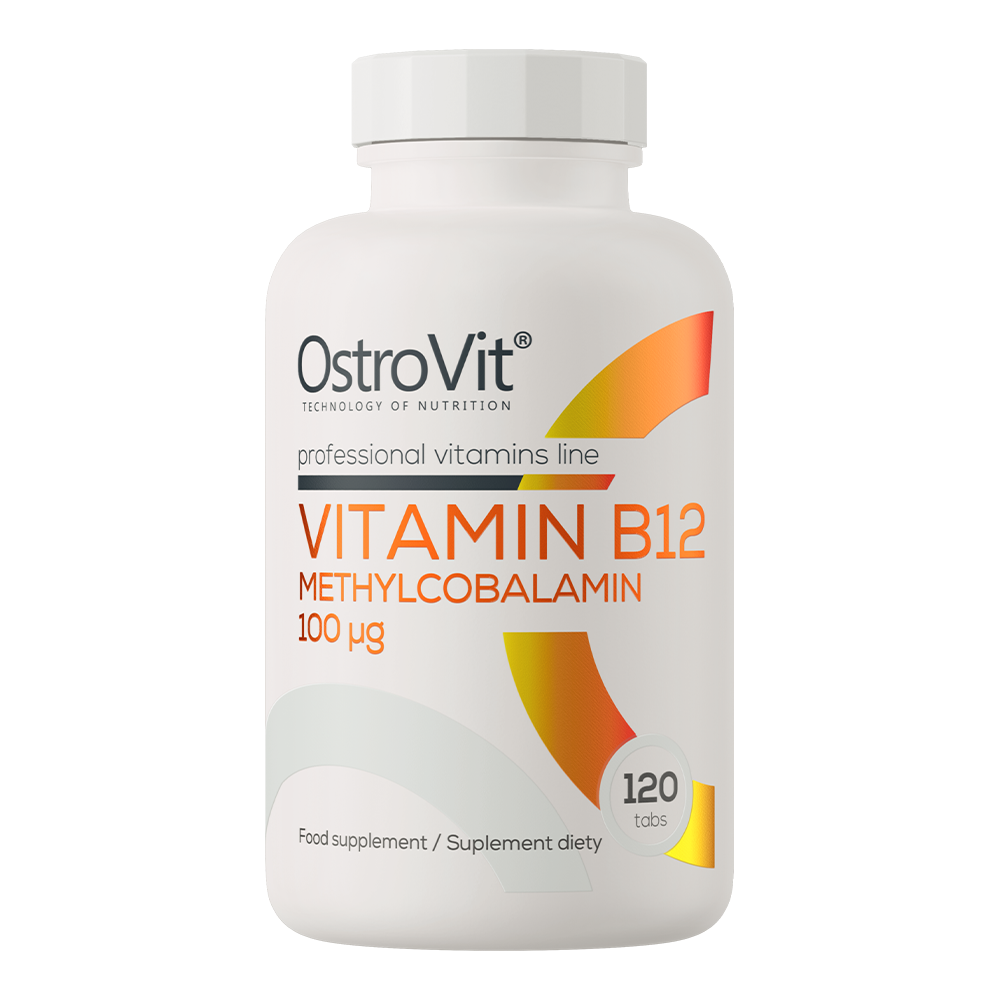 Vitamin B12 Metylkobalamin 100 µg – 120 tabletter