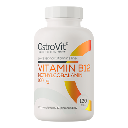 Vitamin B12 Metylkobalamin 100 µg – 120 tabletter