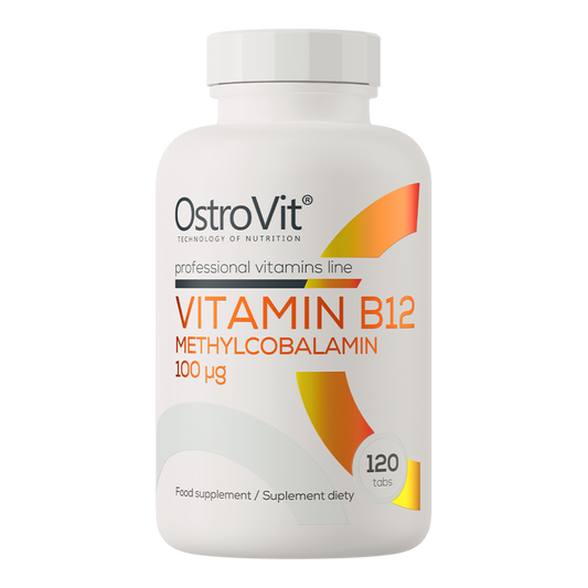 Vitamin B12 Metylkobalamin 100 µg – 120 tabletter