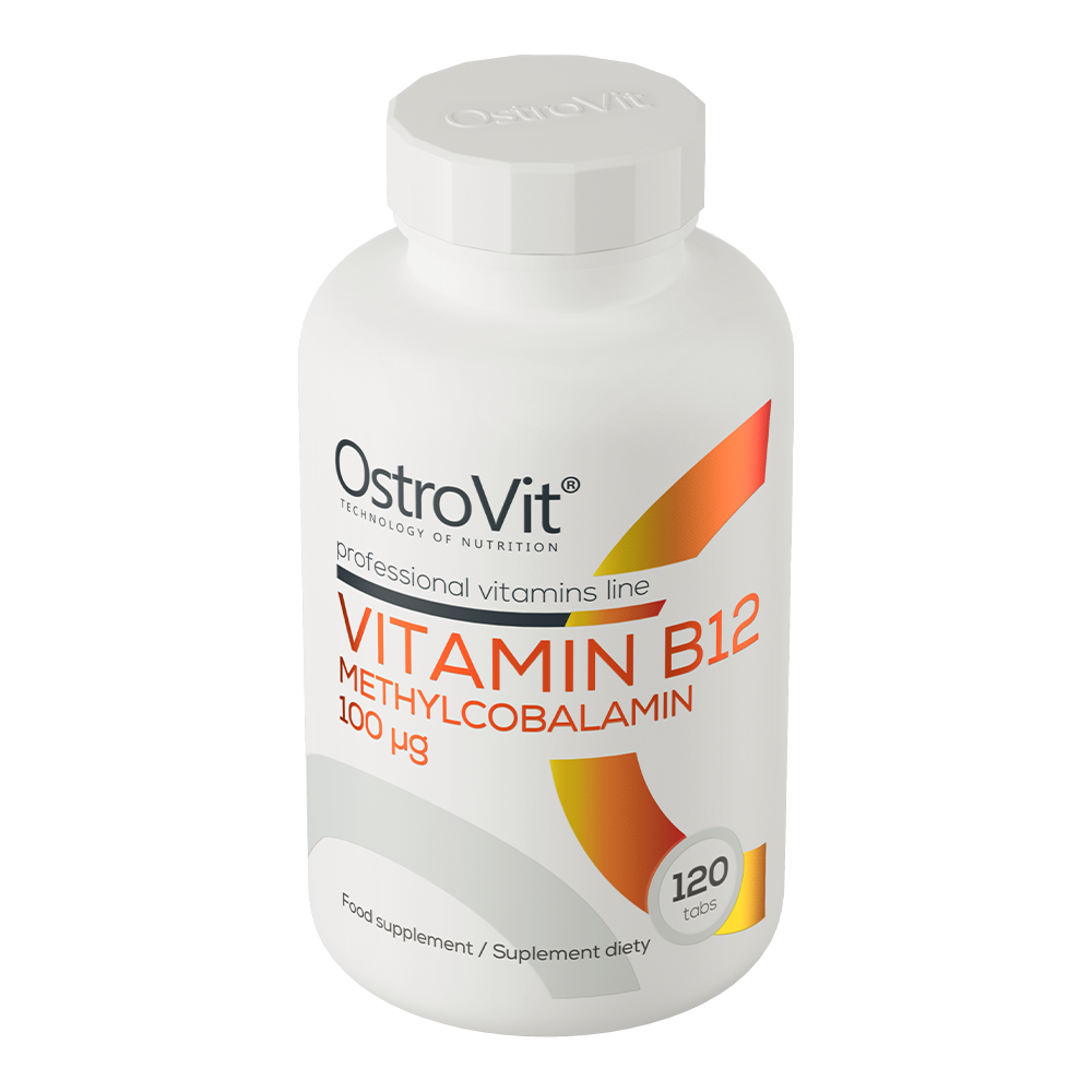 Vitamin B12 Metylkobalamin 100 µg – 120 tabletter