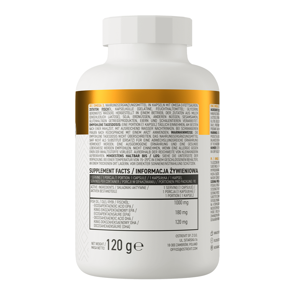 Omega 3 90 kapsler