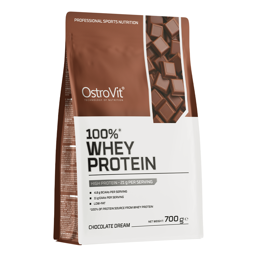 100% Whey Protein 700 g - Sjokoladedrøm