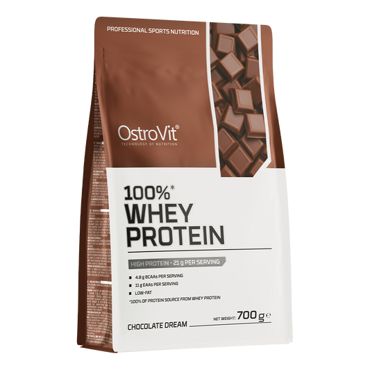 100% Whey Protein 700 g - Sjokoladedrøm