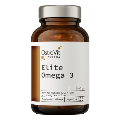 OstroVit Pharma Elite Omega 3 30 kapsler