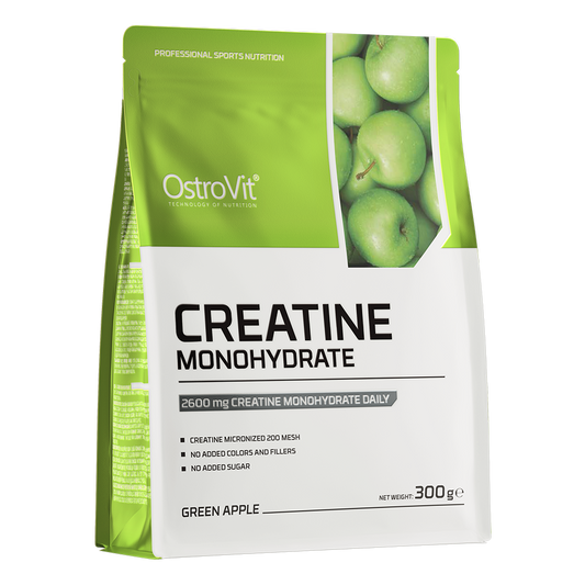OstroVit Kreatin monohydrate 300 g grønt eple.