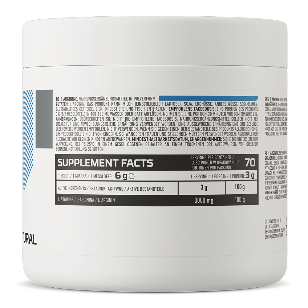 OstroVit Arginin 210g