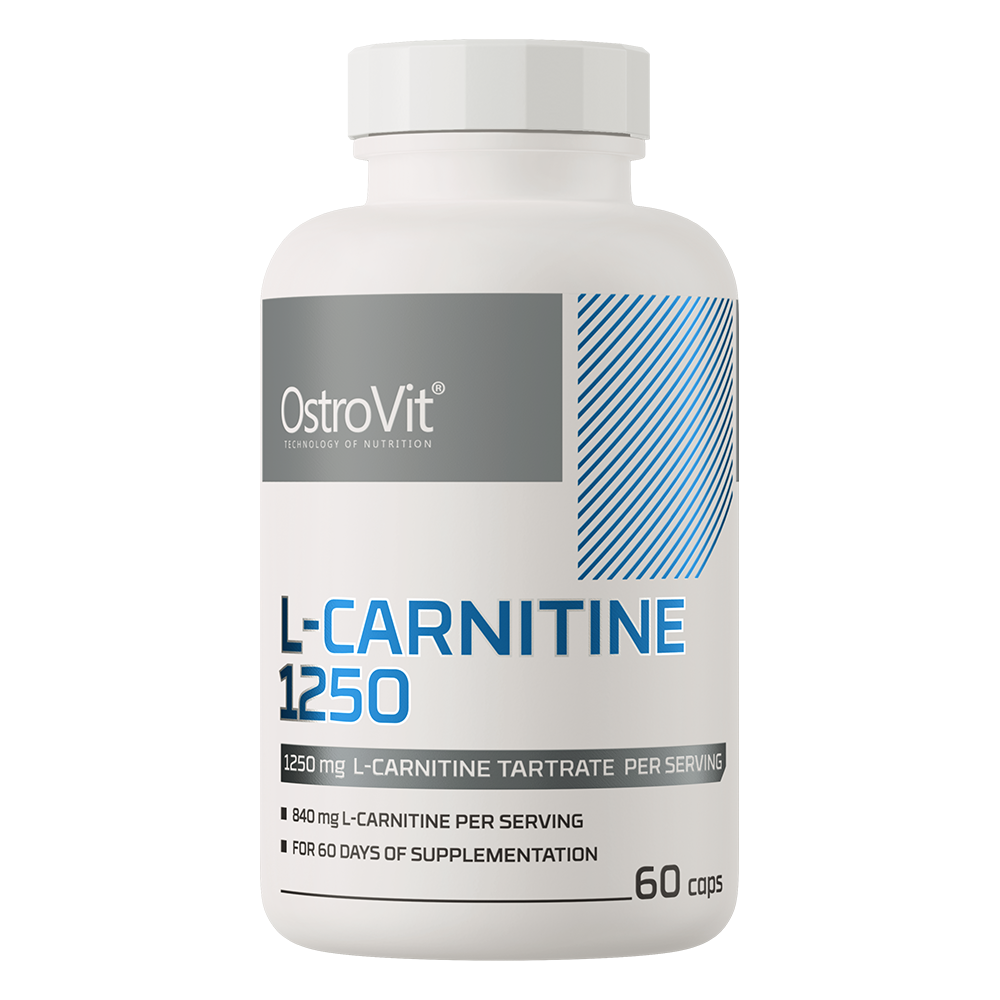 OstroVit L-Karnitin 1250 mg 60 kapsler