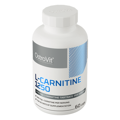 OstroVit L-Karnitin 1250 mg 60 kapsler