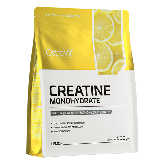 Kreatin monohydrate 500g sitronsmak