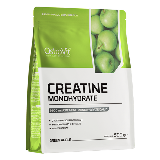 OstroVit Kreatinmonohydrat 500 g grønt eple.