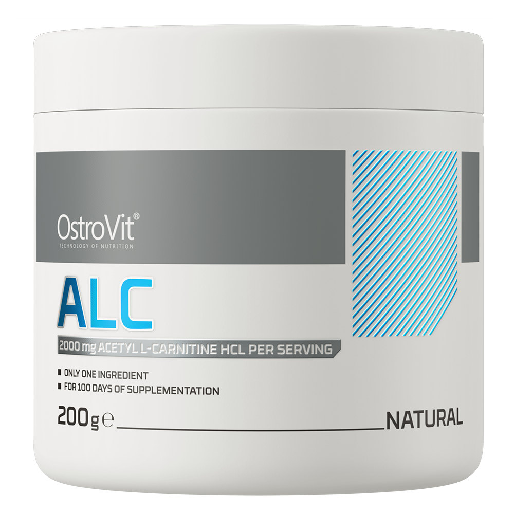 OstroVit Acetyl L-Karnitin 200 g, naturlig.