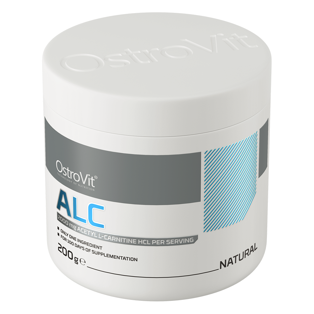 OstroVit Acetyl L-Karnitin 200 g, naturlig.
