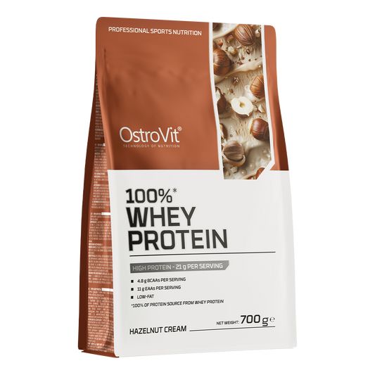 OstroVit 100% Whey Protein 700g Hasselnøttkrem