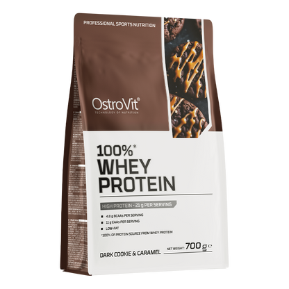 OstroVit 100% Whey Protein 700g Mørke Karamellkjeks