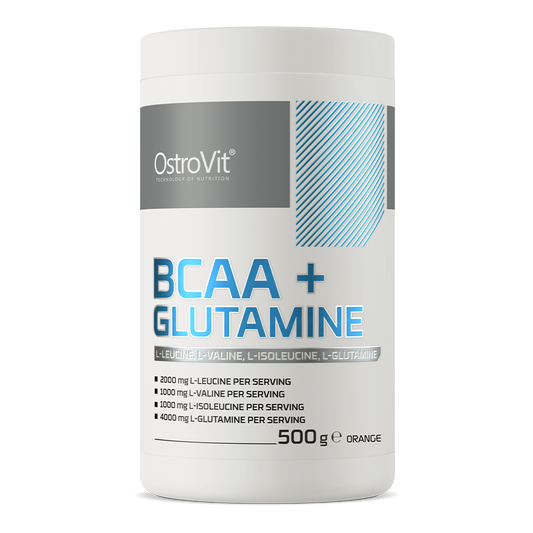 OstroVit BCAA + Glutamin 500g Appelsin