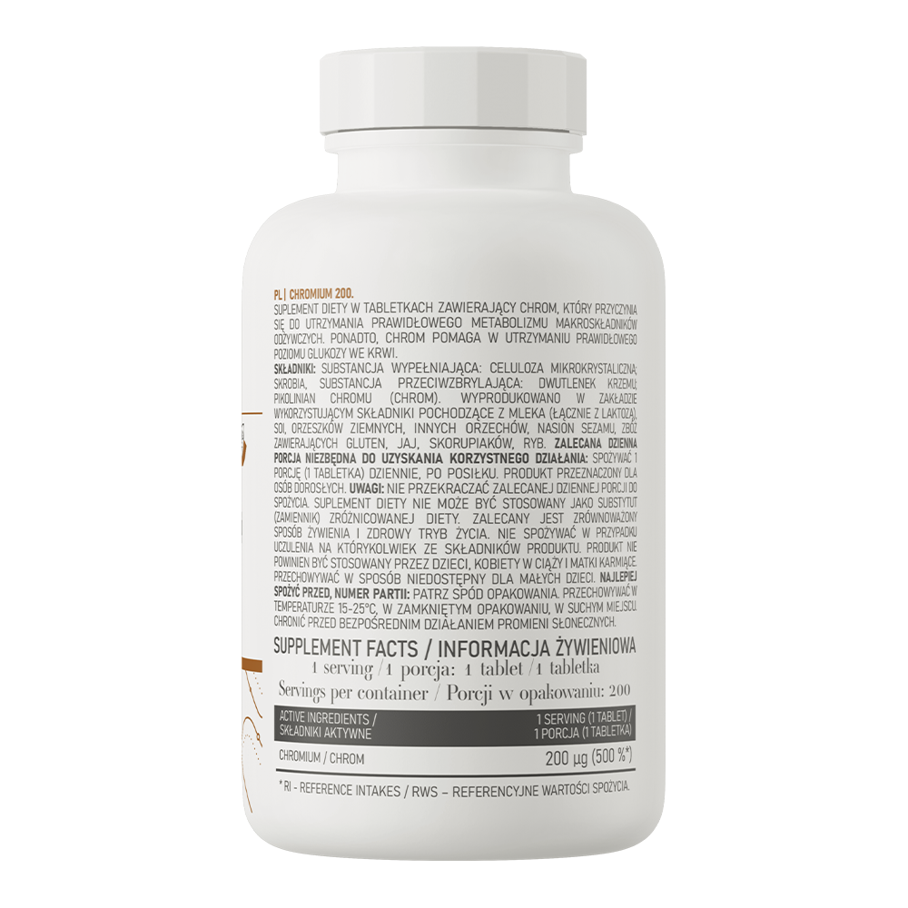 OstroVit Krom 200 μg 200 tabs