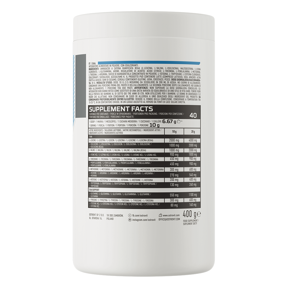 OstroVit EAA 400g Kremjordbær