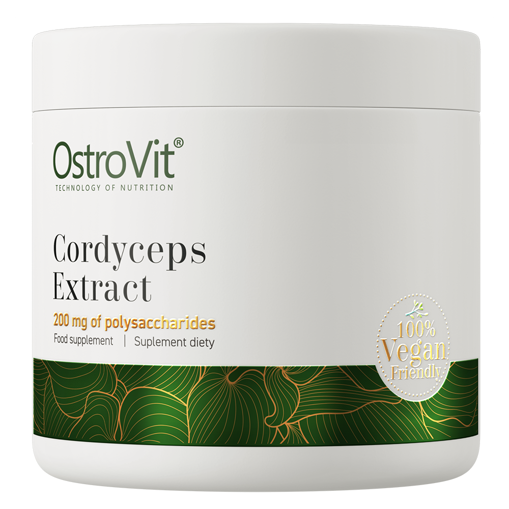 OstroVit Ekstrakt av kinesisk kordyseps 50 g naturlig