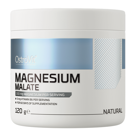 OstroVit Magnesium Malat 120g Naturlig