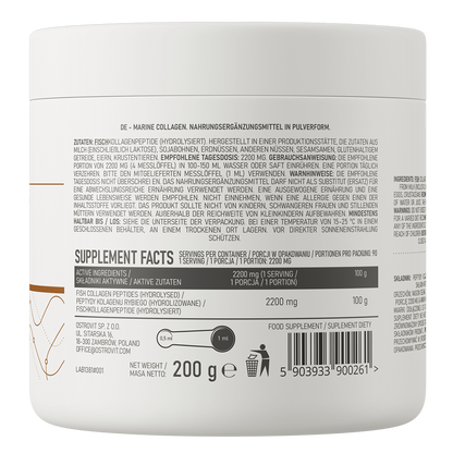 OstroVit Marine Kollagen 200g Naturlig