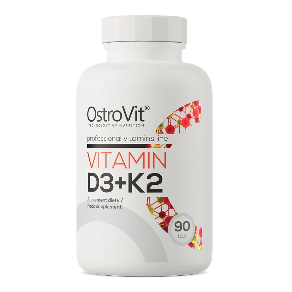 OstroVit Vitamin D3 + K2, 90 tabs