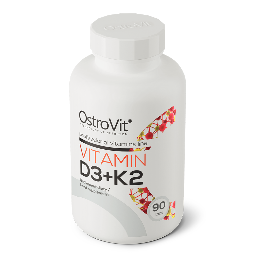 OstroVit Vitamin D3 + K2, 90 tabs